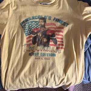 Yellow Boxing Roy jones jr